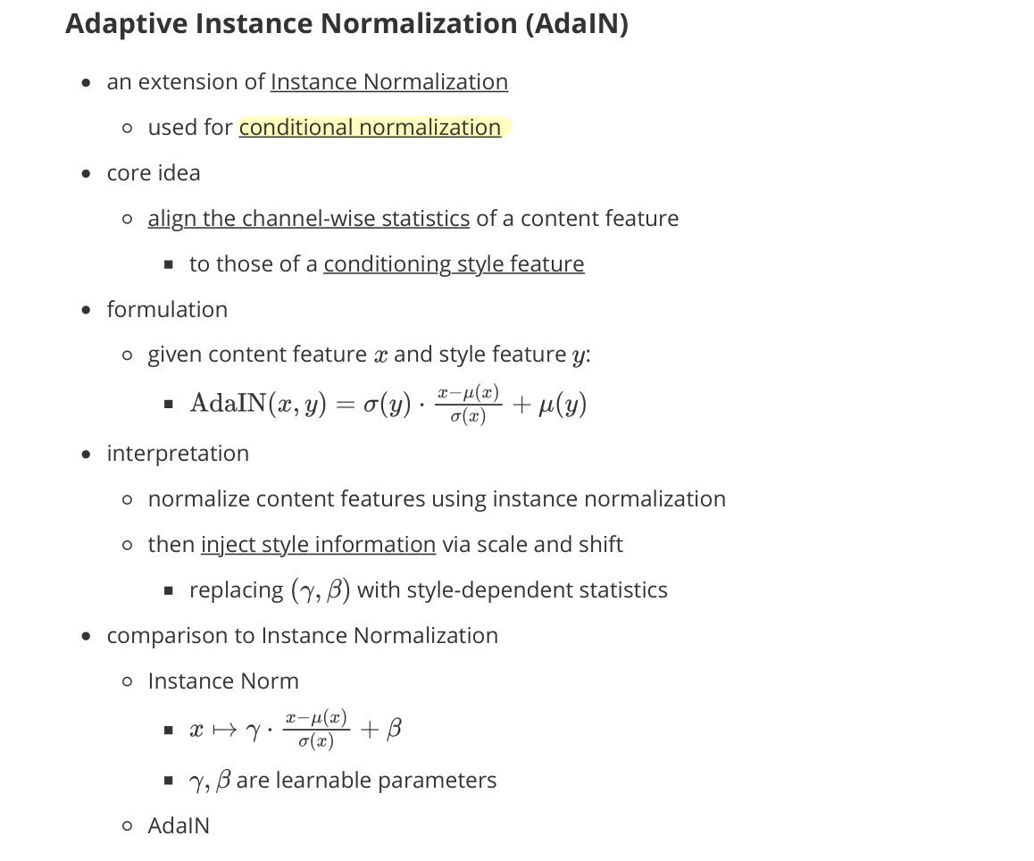 Adaptive Instance Normalization (AdaIN) — page 5