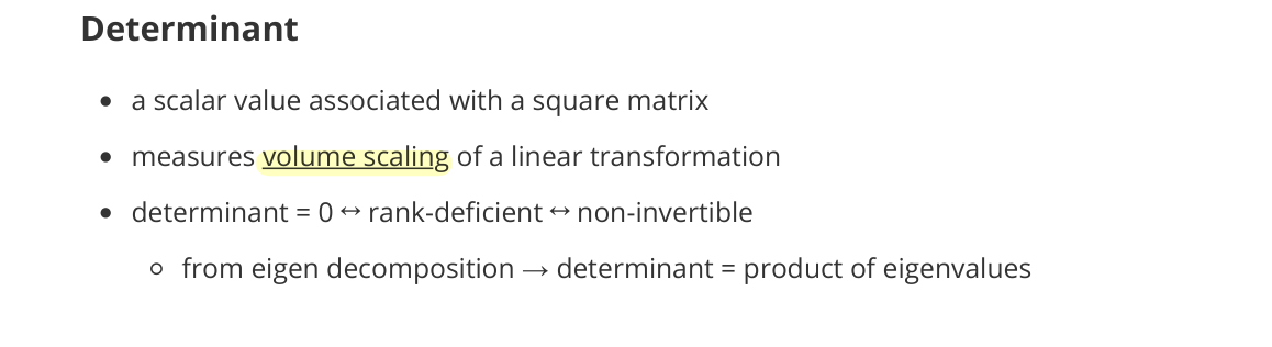 Determinant