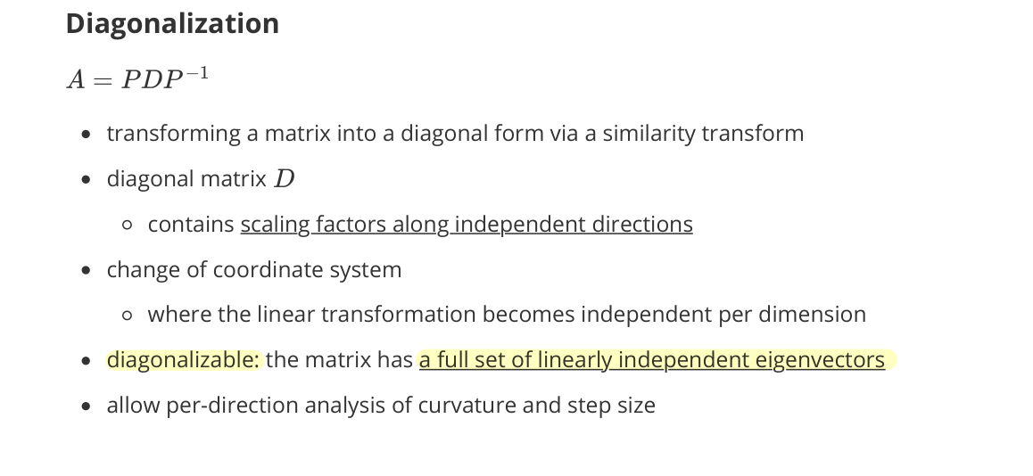 Diagonalization