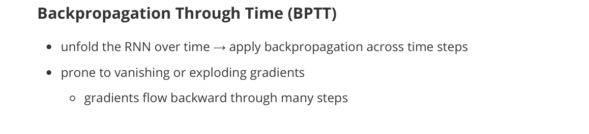 Backpropagation Through Time