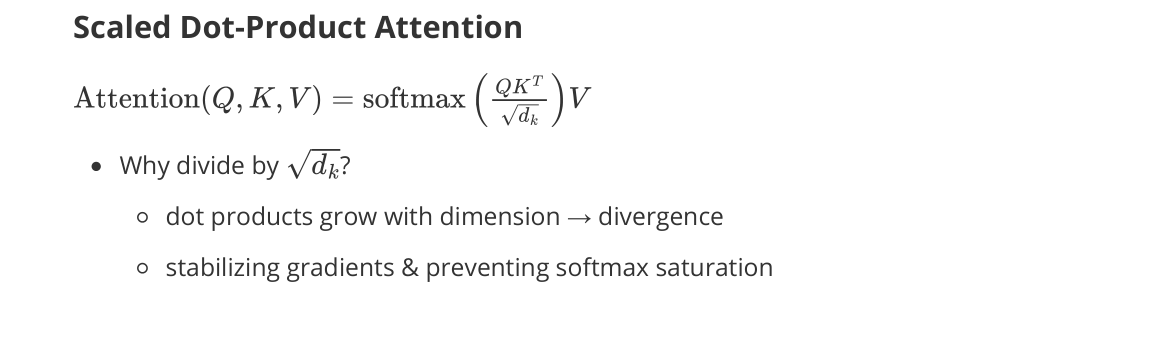 Scaled Dot-Product Attention