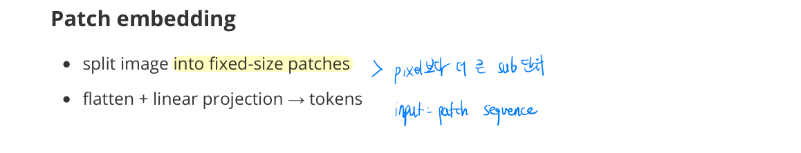Patch Embedding