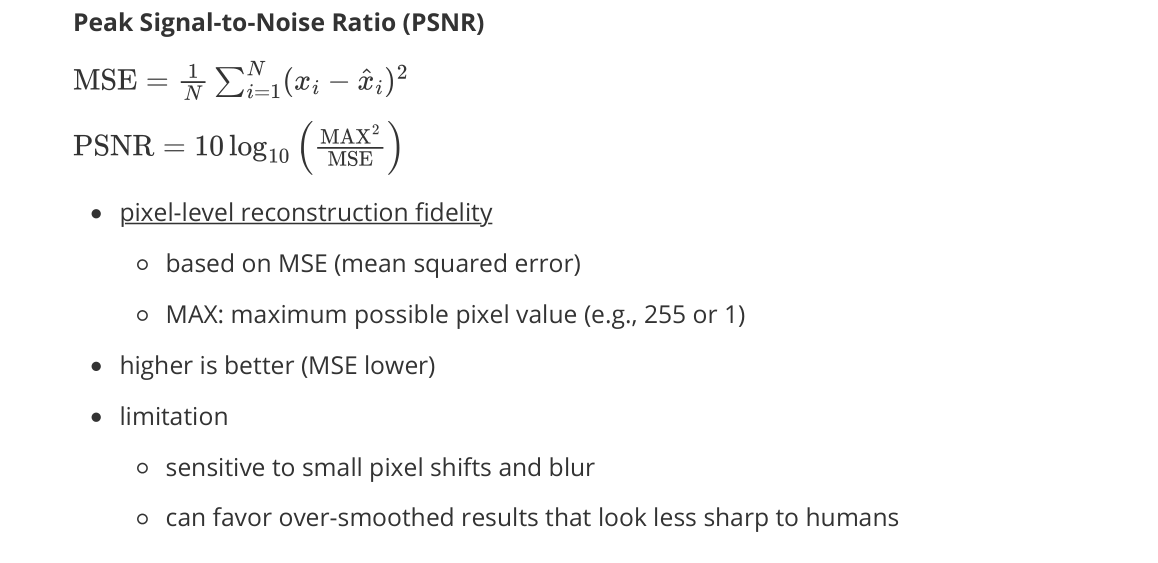 PSNR (page 46 portion)