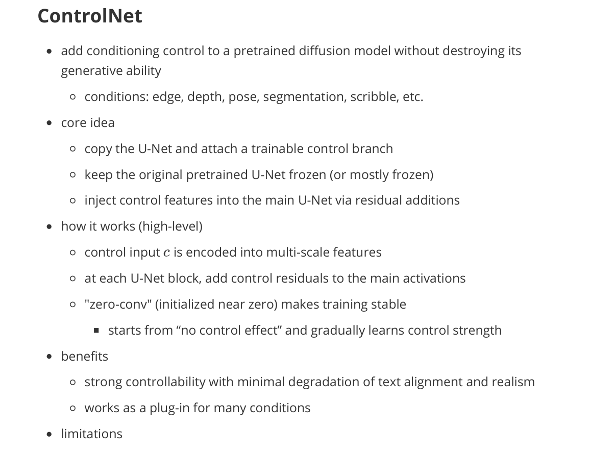 ControlNet (page 56 — core idea, how it works, benefits)